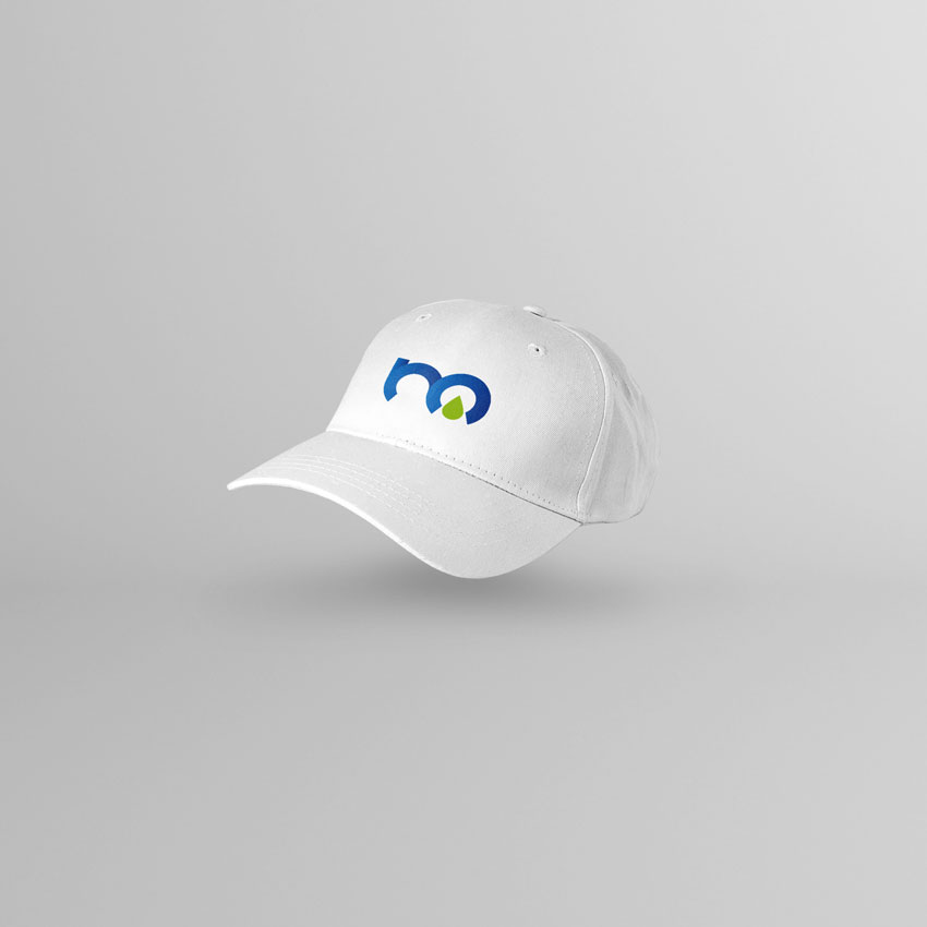Monogram logo design for Mirabsan